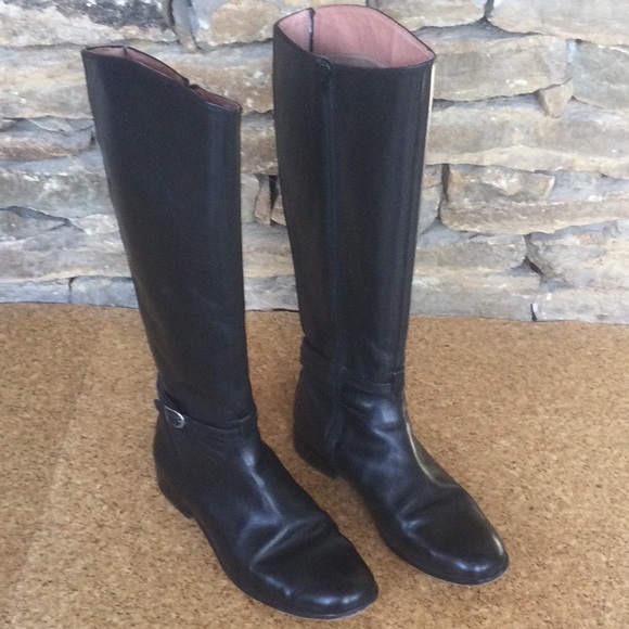 Corso Como “Racine” Tall Riding Boot with Buckle. - Picture 2 of 6